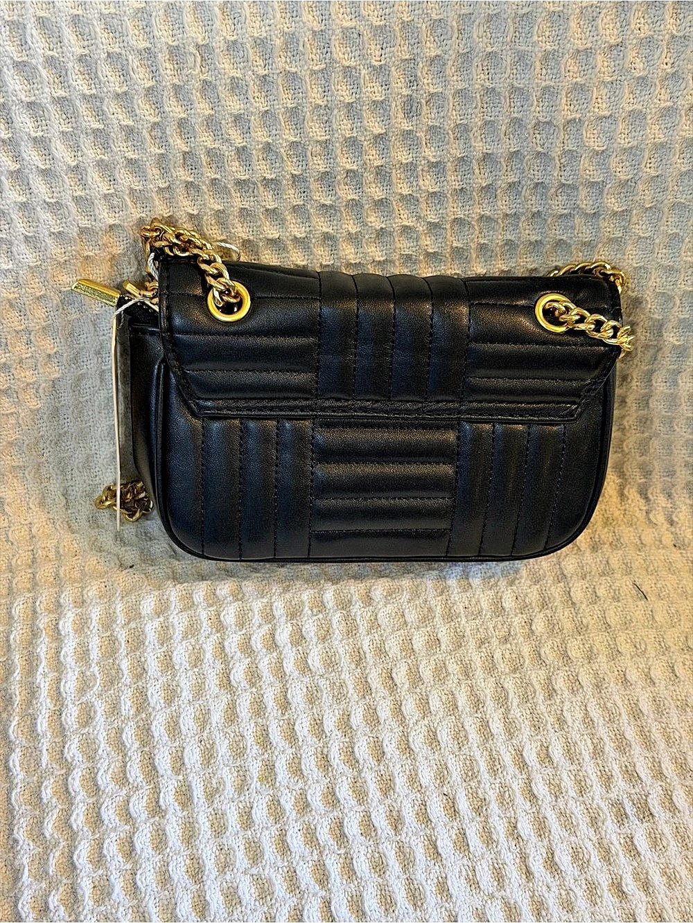 Scarleton Quilted Crossbody Bag Black